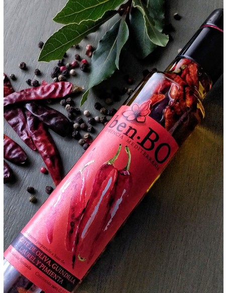 Spicy Olive Oil with Chilli Pepper