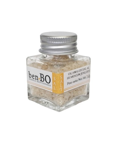 Smoked Salt Flakes with Ginger