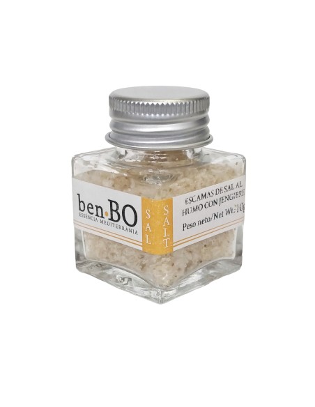 Smoked Salt Flakes with Ginger